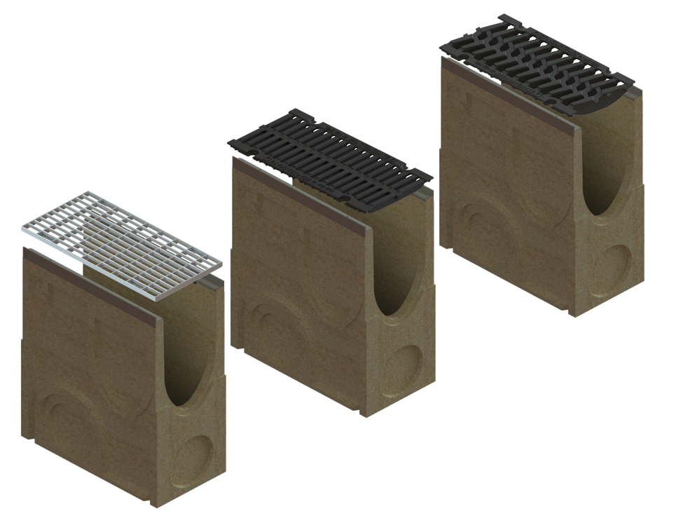 Пескоуловитель полимербетонный CompoMax Drive V DN200